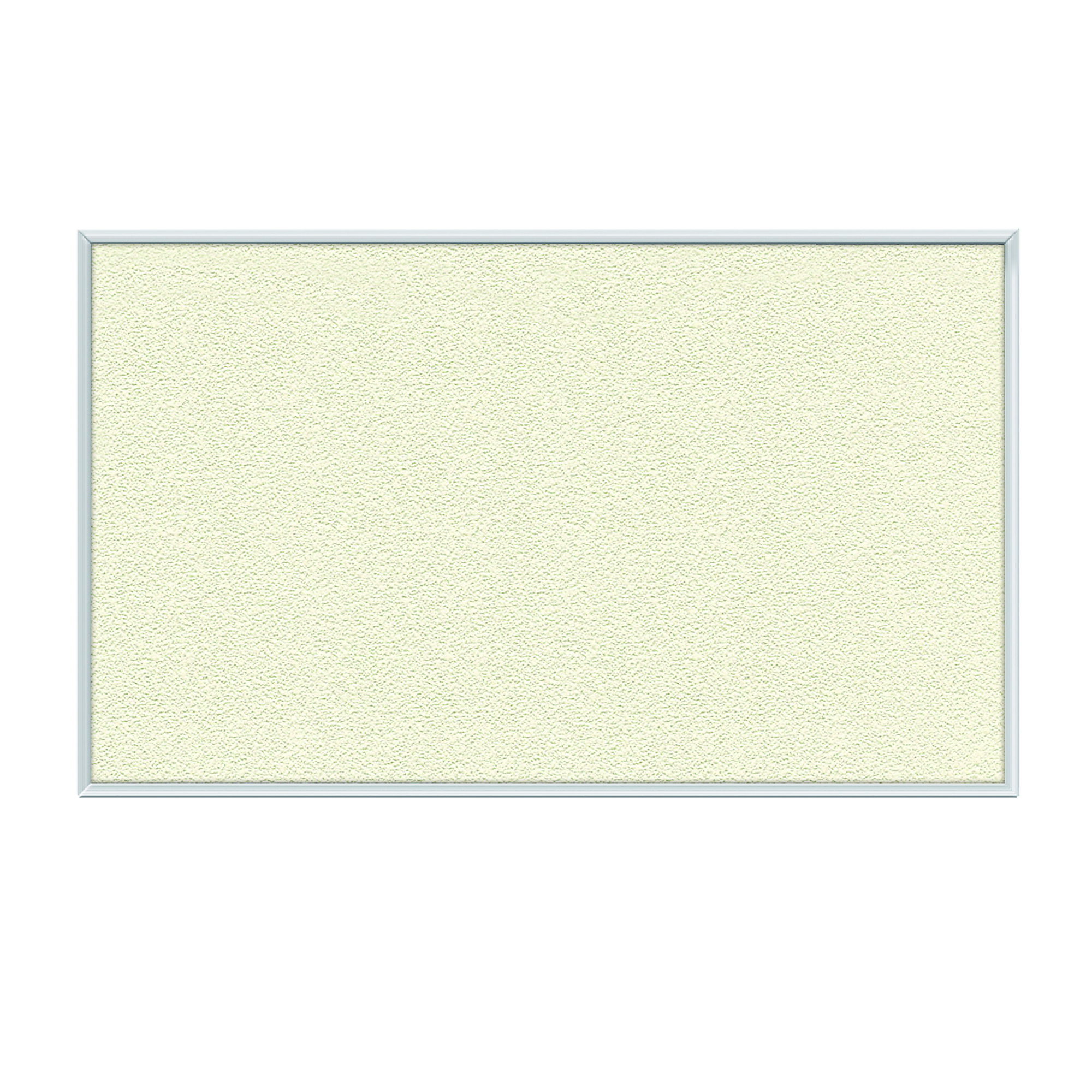 Ghent, 48.5in. x 60.5in. Aluminum / Vinyl Bulletin Board - Ivory, Color Finish White, Model# AV45-185